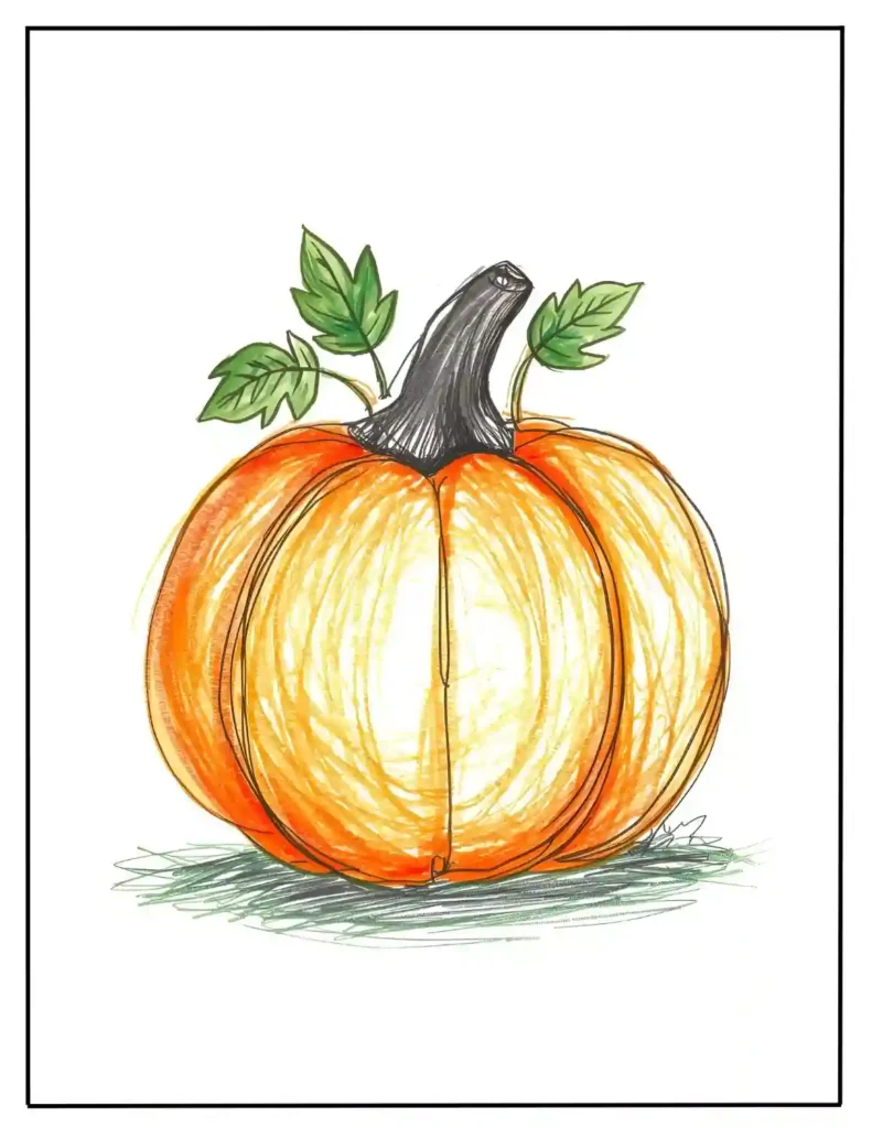 pumpkin coloring pages