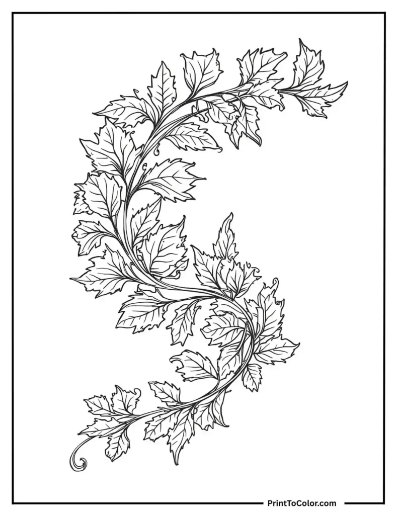 swirling wind carrying autumn leaves in a spiral pattern